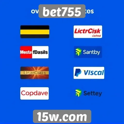 Comparação de métodos de pagamento no bet755